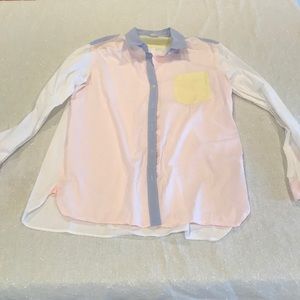 Multi colored man tailored shirt